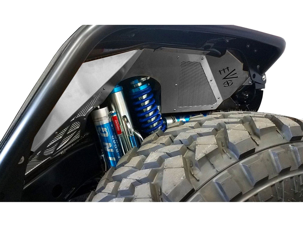 EVO MFG Front Vented Inner Fenders For JK/JKU Coil Spring Suspensions