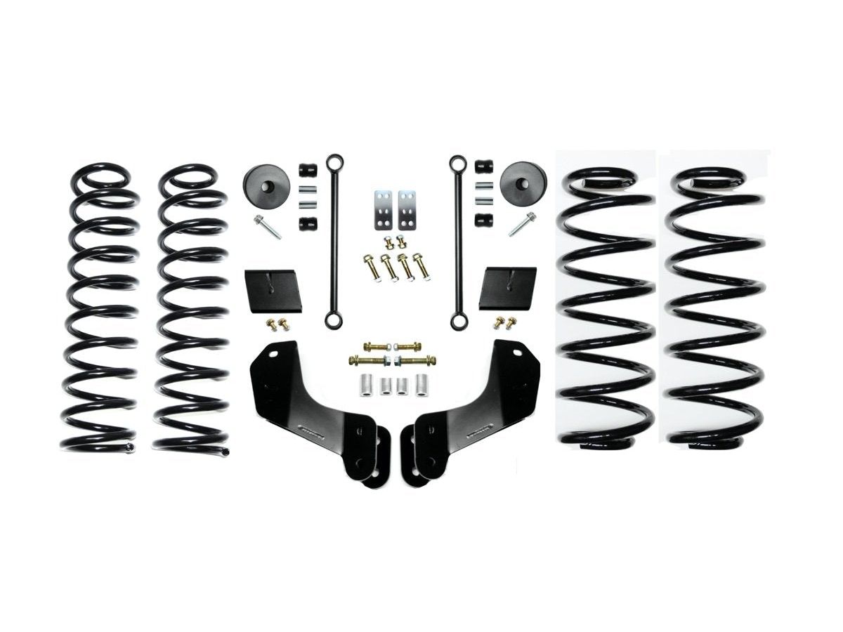 EVO MFG 2018-2024 Jeep Wrangler JL 3.5 INCH HEAVY DUTY GAS AND 392 LIFT KIT ENFORCER SUSPENSION SYSTEMS HD