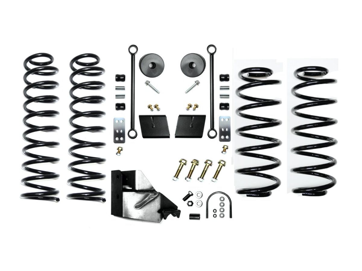 EVO MFG 2018-2024 Jeep Wrangler JL 3.5" GAS LIFT KIT ENFORCER SUSPENSION SYSTEMS