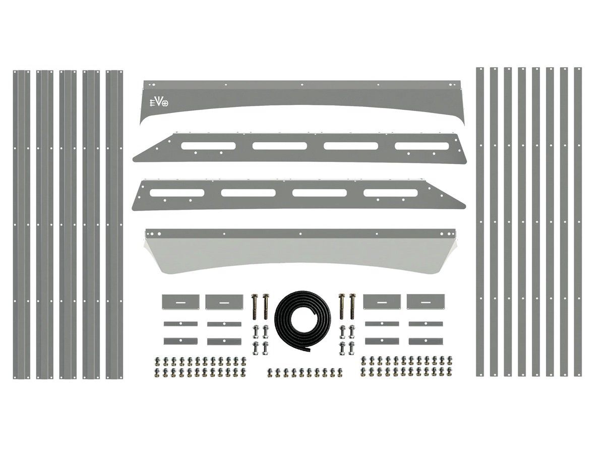 EVO MFG 2018-2024 Jeep Wrangler JL TRAIL ROOF RACK