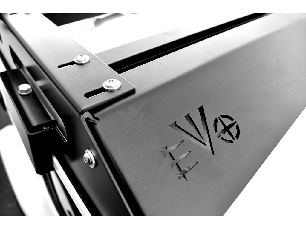 EVO MFG Jeep Wrangler JLU TRAIL ROOF RACK, BARE Steel