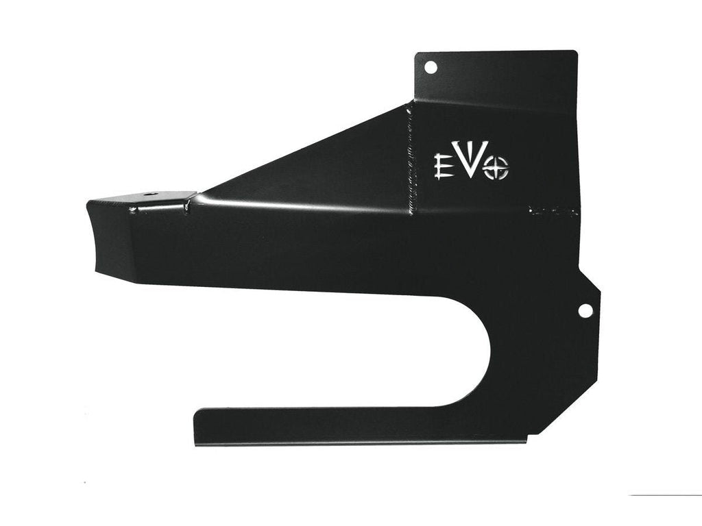 EVO MFG Protek Exhaust Loop Skid Black For JLU 3.6L 2018 - 2020