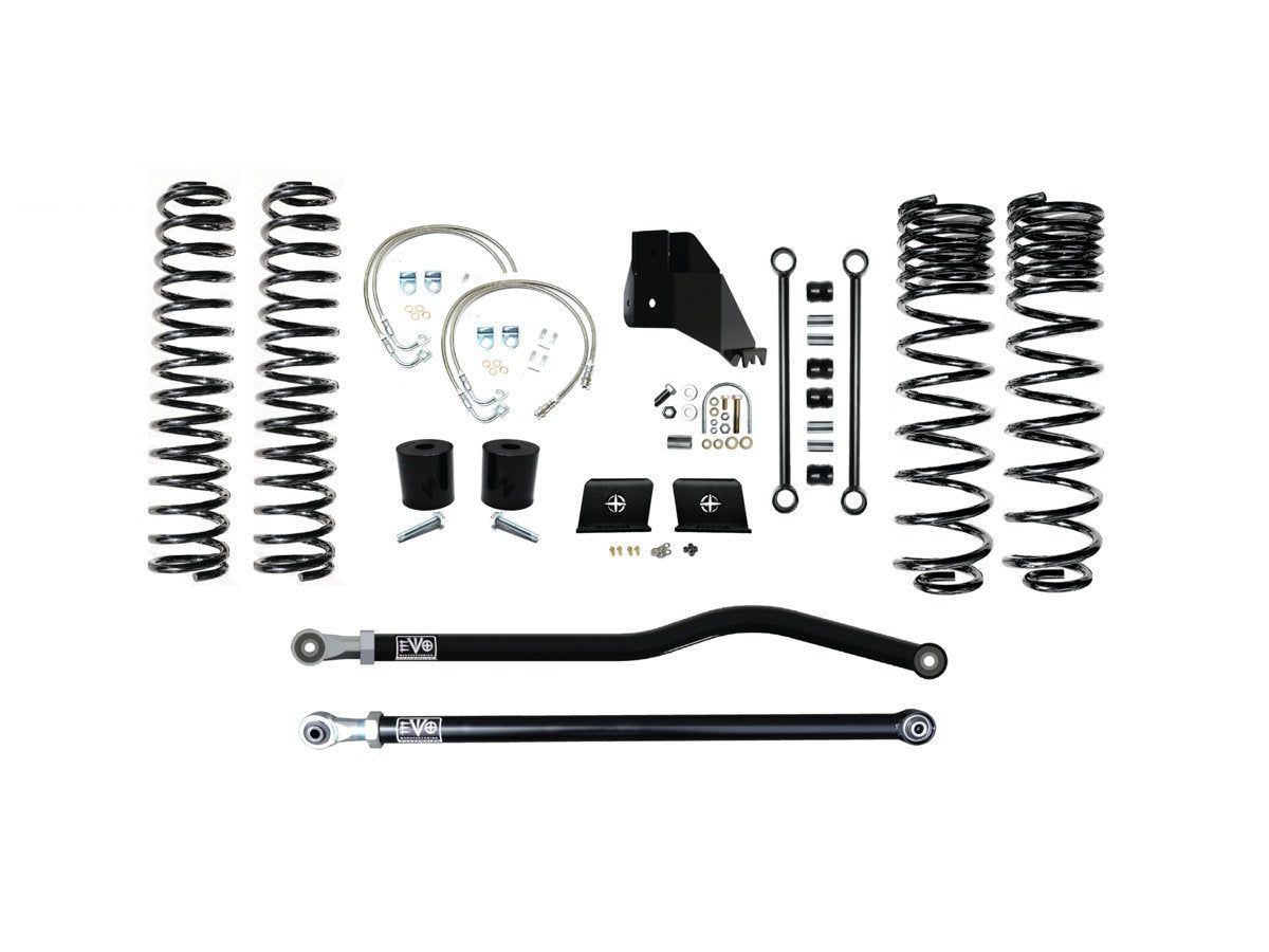 EVO MFG 2020-2024 Jeep Gladiator JT 4.5" HEAVY DUTY GAS LIFT KIT ENFORCER SUSPENSION SYSTEMS HEAVY DUTY