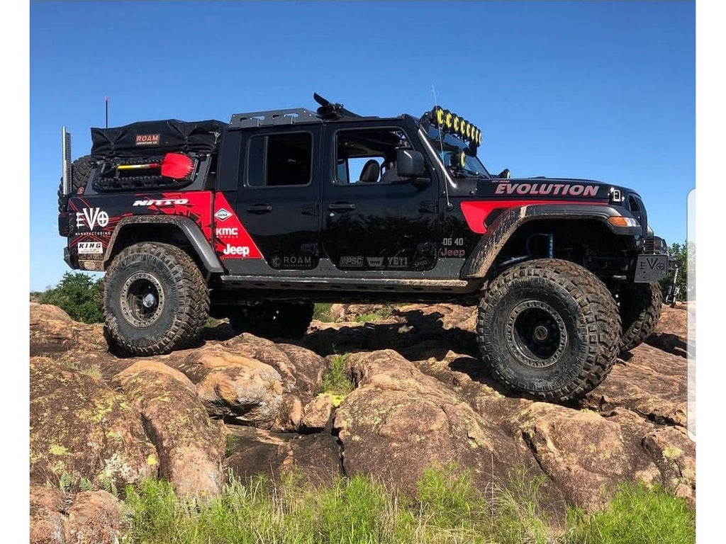 EVO MFG Half Cab Roof Rack For Gladiator JT