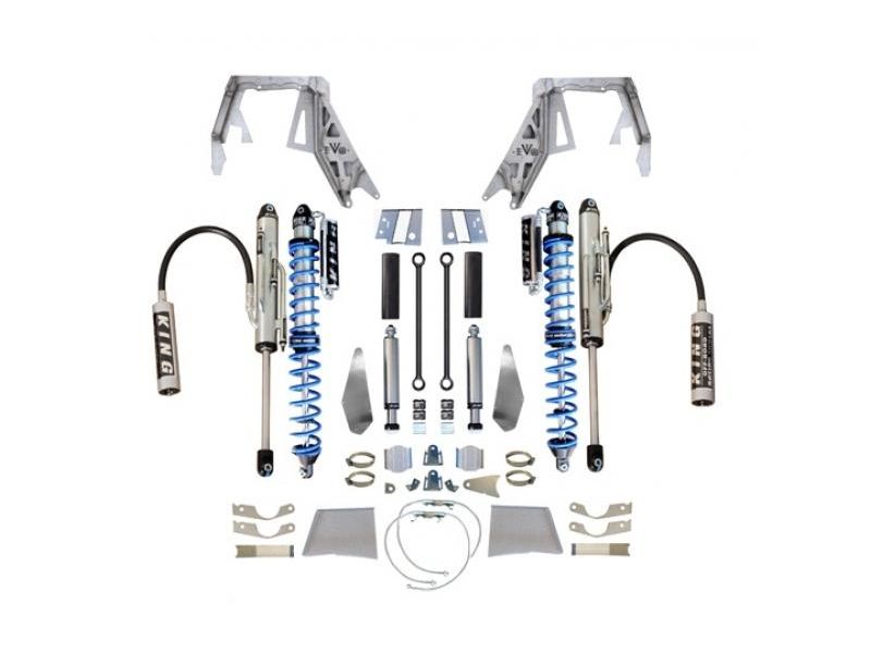 EVO MFG 2018-2024 Jeep Wrangler JL & 2020-2024 Jeep Gladiator JT Front Double Throwdown Tower Install Kit - image 2