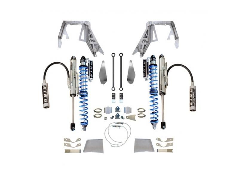 EVO MFG 2018-2024 Jeep Wrangler JL & 2020-2024 Jeep Gladiator JT Front Double Throwdown Tower Install Kit - image 1