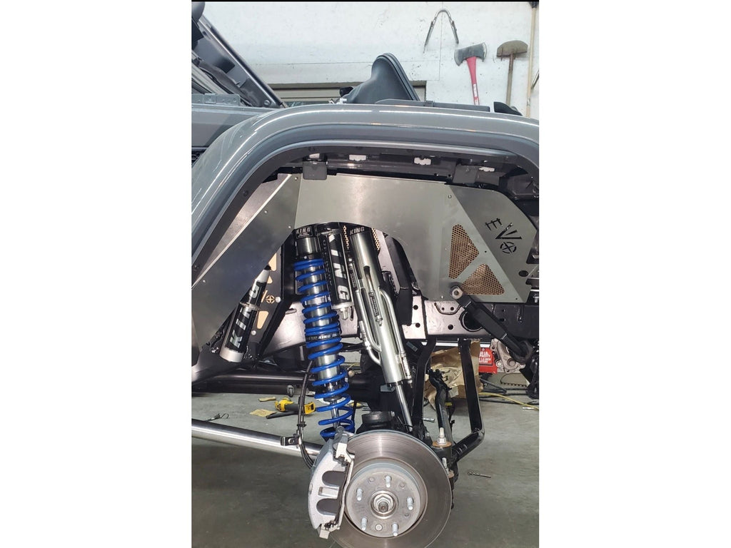 EVO MFG 2018-2024 Jeep Wrangler JL & 2020-2024 Jeep Gladiator JT Front Double Throwdown Tower Install Kit - image 6