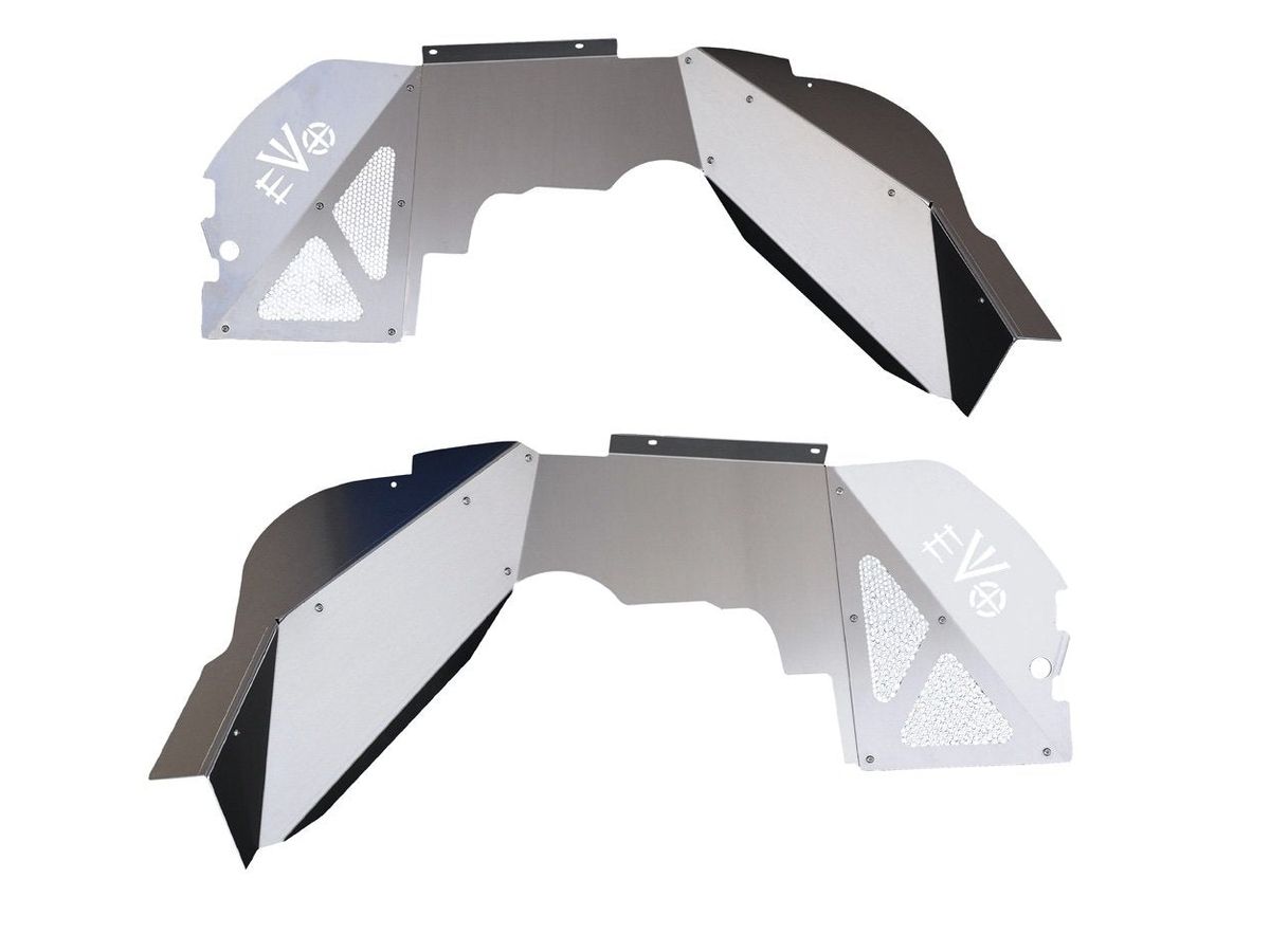 EVO MFG 2018-2024 Jeep Wrangler JL & Gladiator JT DIESEL 392 FRONT VENTED ALUMINUM INNER FENDERS