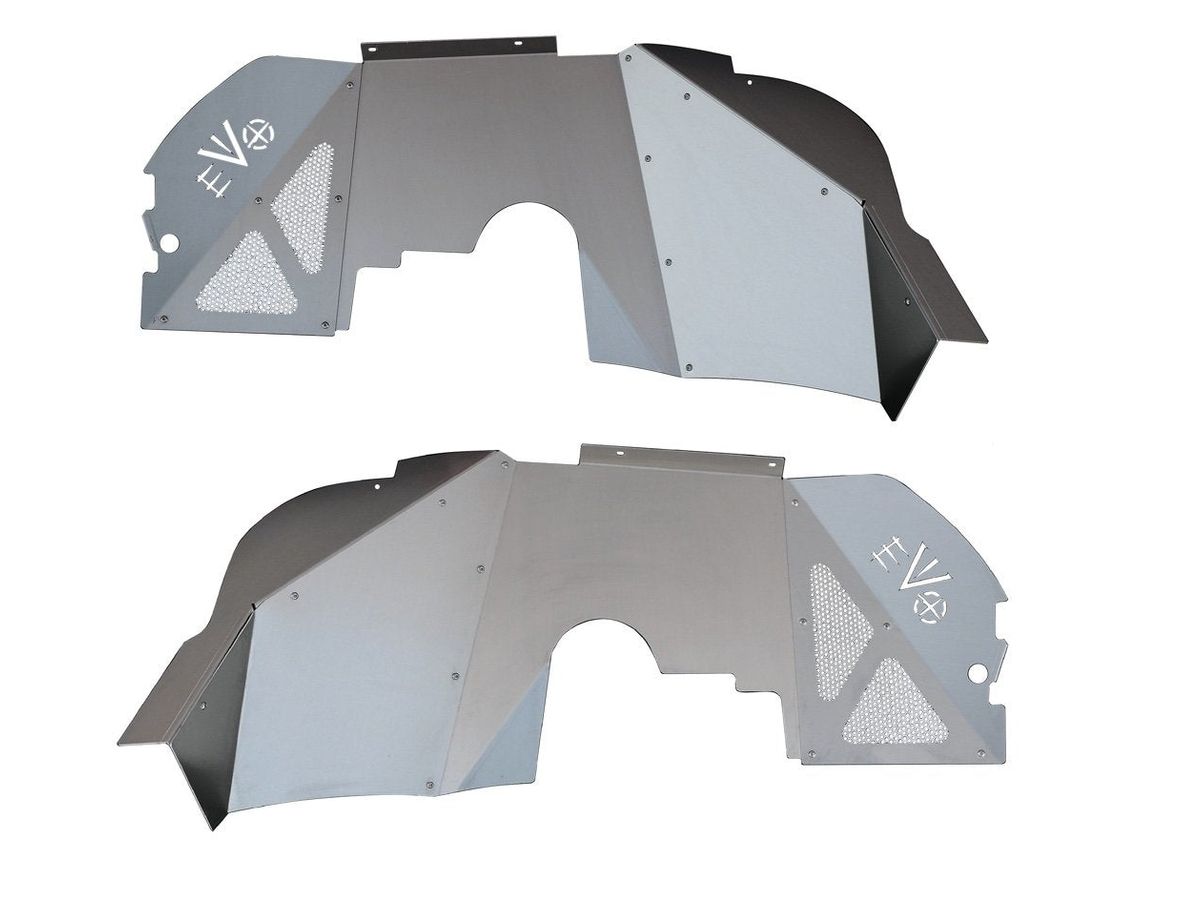 EVO MFG 2018-2024 Jeep Wrangler JL & Gladiator JT DIESEL 392 FRONT VENTED ALUMINUM INNER FENDERS