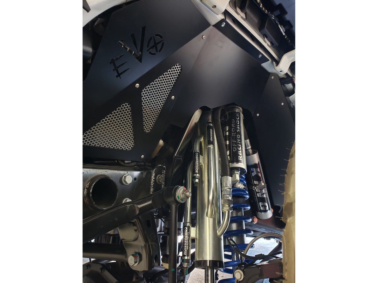 EVO MFG 2018-2024 Jeep Wrangler JL & Gladiator JT DIESEL 392 FRONT VENTED ALUMINUM INNER FENDERS