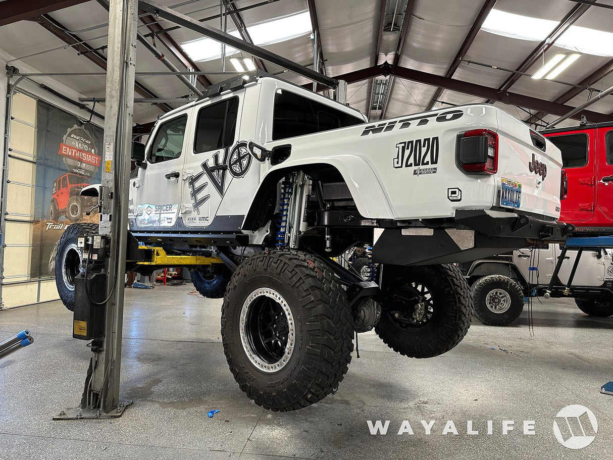 EVO MFG 2020-2024 Jeep Gladiator JT REAR TRAILING ARM Double Throwdown KIT . Builders Kit