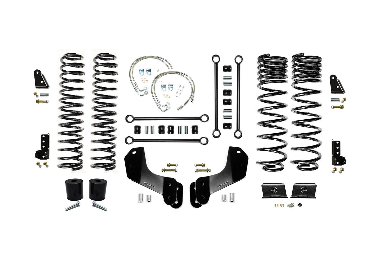 EVO MFG 2018-2024 Jeep Wrangler JL & Gladiator JT 2.5 INCH ELEMENT LIFT KIT ELEMENT LIFT KIT GAS DIESEL 4XE