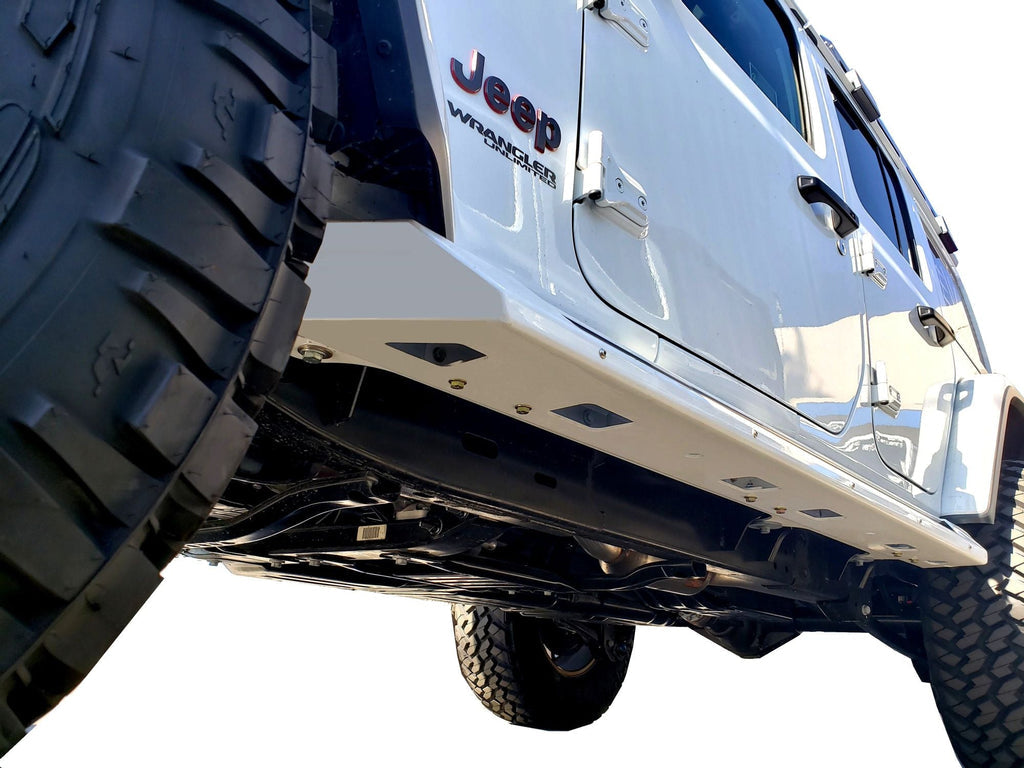 EVO MFG JLU Rocker Steps Main Rails, 4 Door