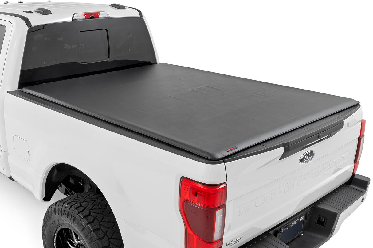 Soft Roll Up Bed Cover | 6'10" Bed | Ford F-250/F-350 Super Duty (17-26)