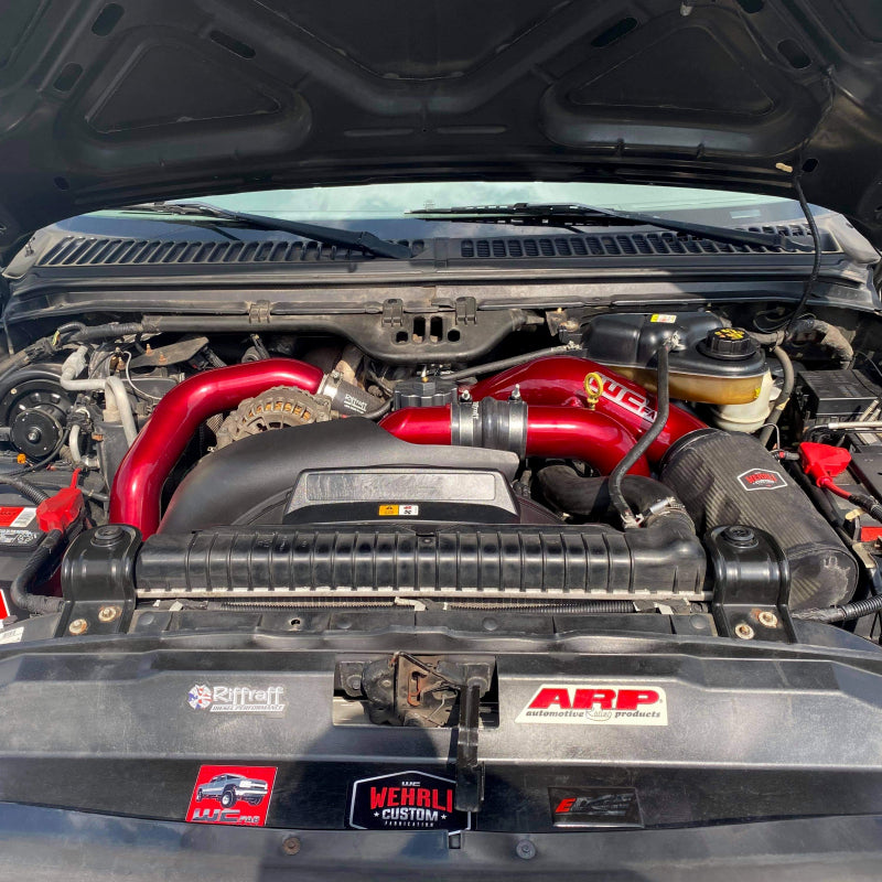 Wehrli 03-07 Ford 6.0L Powerstroke 4in Intake Kit - Gun Metal