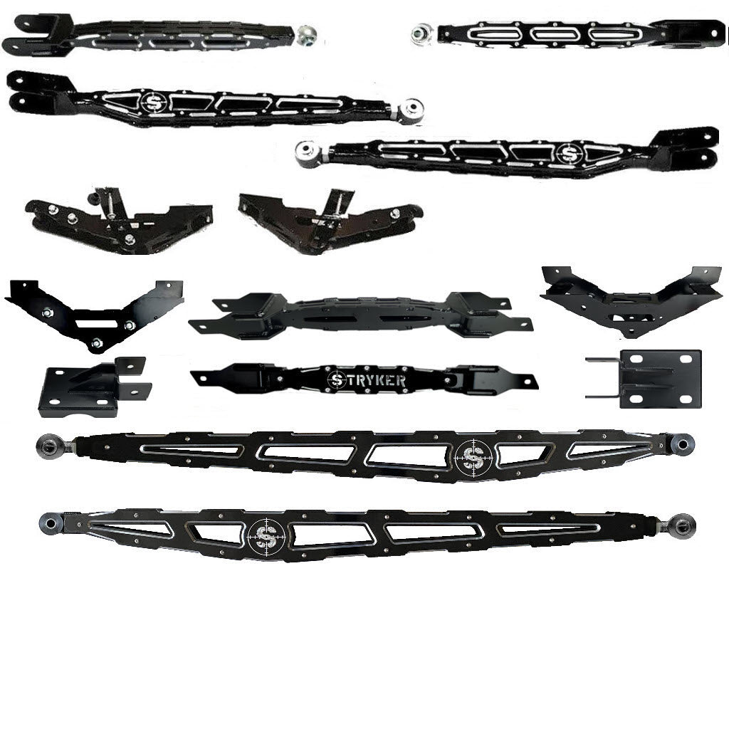 10" to 14" F250 F350 LONG ARM 4-Link Lift Upgrade for 2023 to 2026 Super Duty