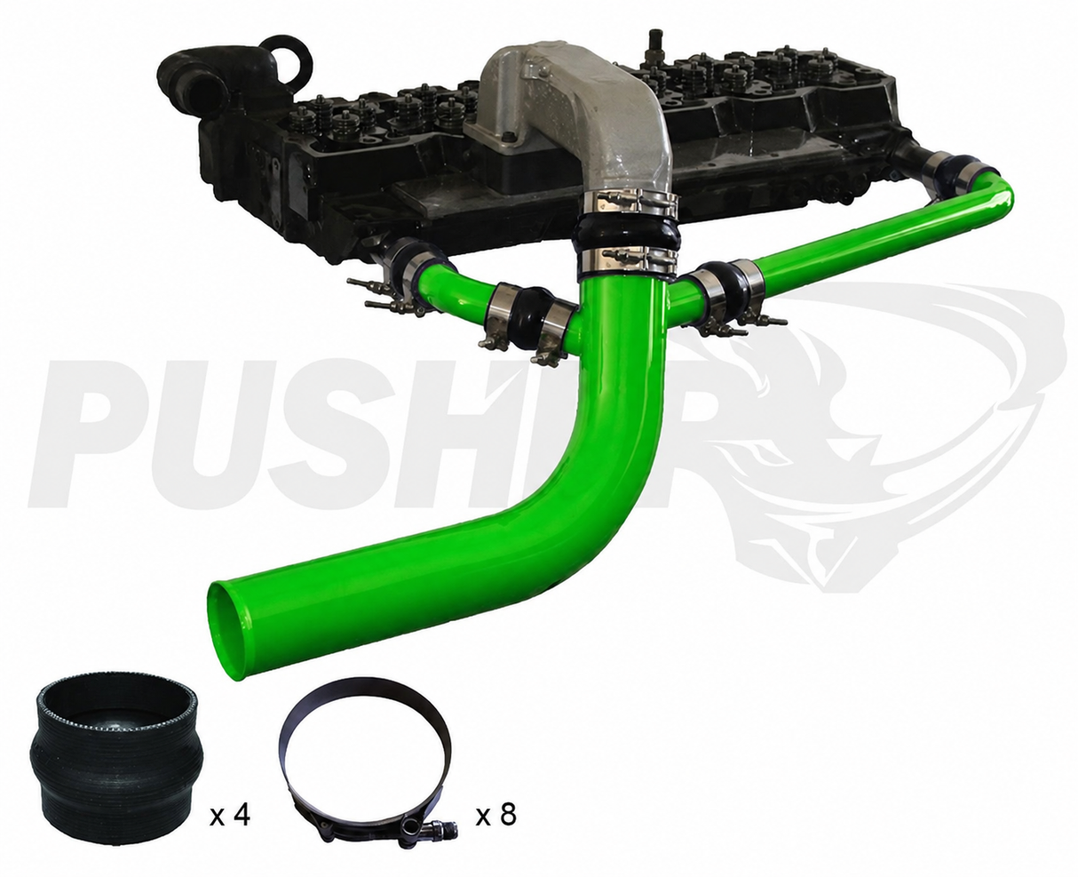 Pusher 3" Cross-Air for 2003-2007 Dodge Cummins