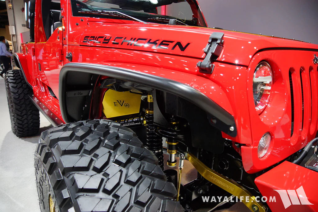 EVO RADIUS FRONT AND REAR FENDER PACKAGE JK/JKU