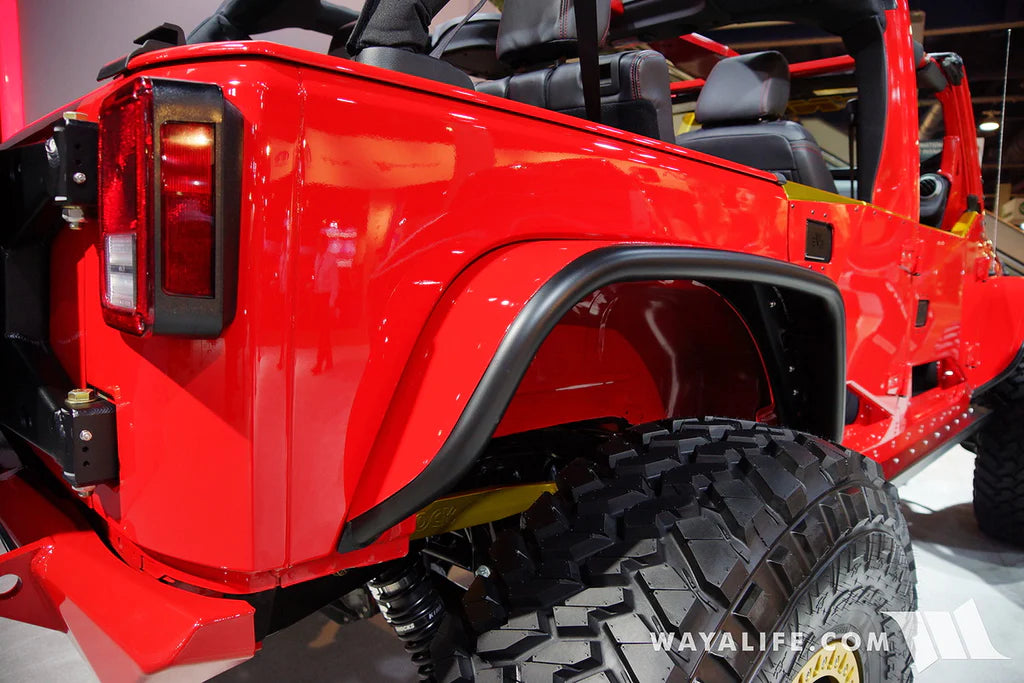 EVO RADIUS FRONT AND REAR FENDER PACKAGE JK/JKU