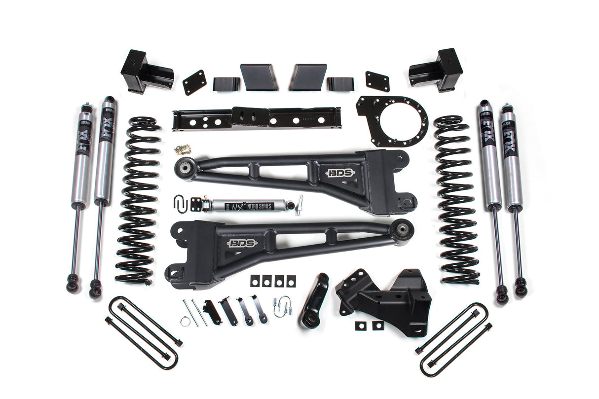 BDS 7 Inch Lift Kit w/ Radius Arms | Ford F350 Super Duty DRW (23-25) 4WD | Diesel