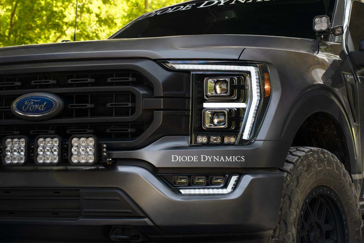 Diode Dynamics 21-23 Ford F-150 Platinum Elite Full LED Headlights