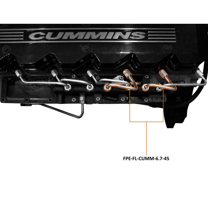 Fleece 2007-2018 Dodge Ram 2500/3500 6.7L Cummins Fuel Injection Line (4 & 5)