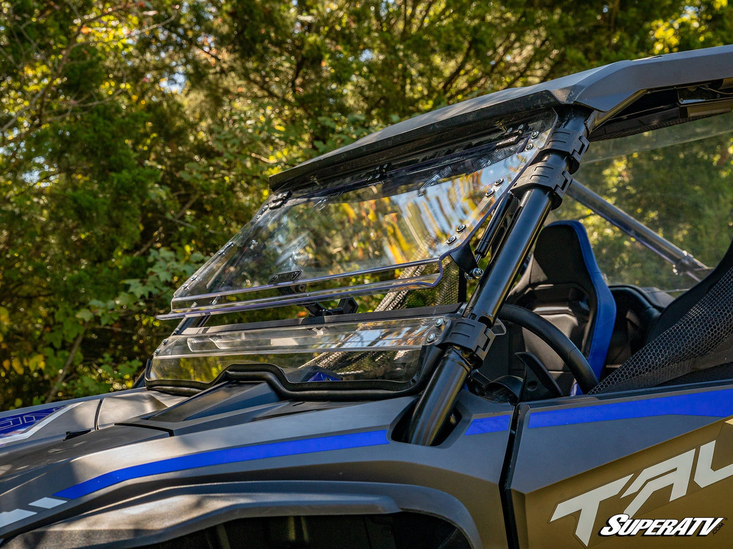 SuperATV Honda Talon 1000 Scratch Resistant Flip Windshield
