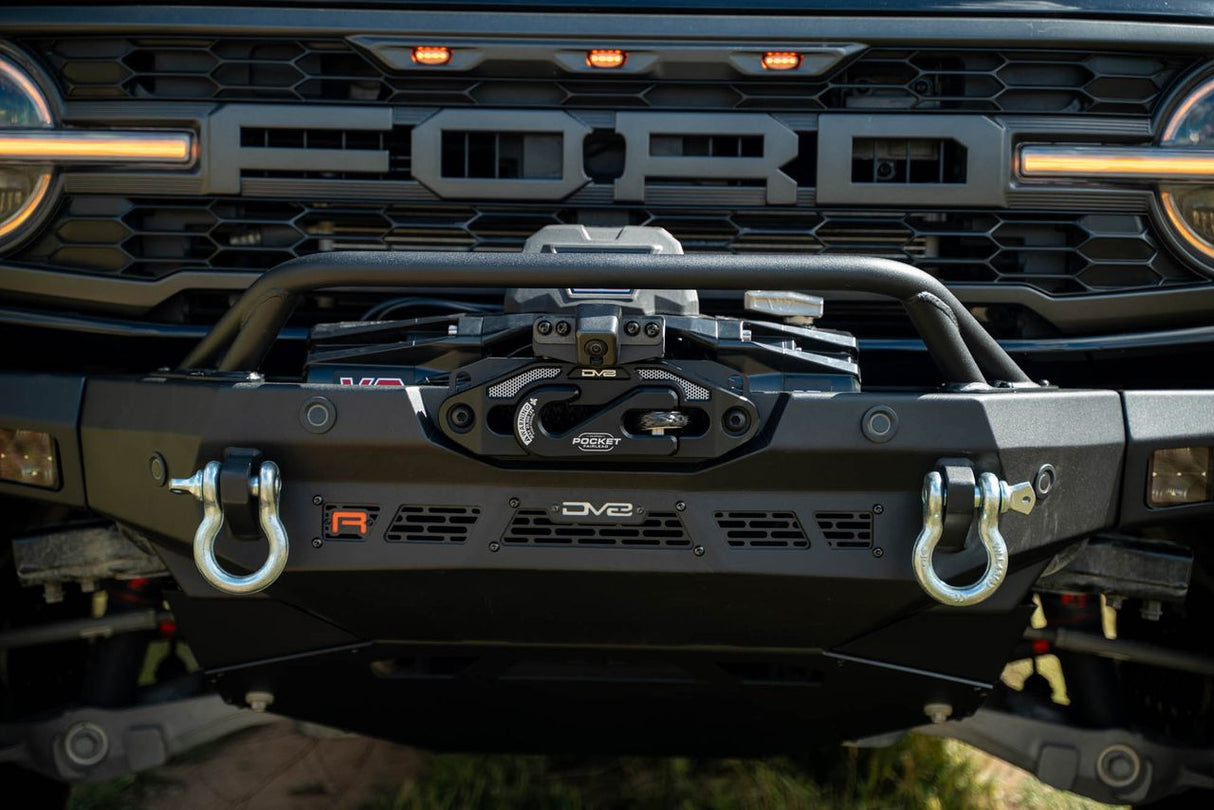 DV8 Offroad 2022+ Ford Bronco Raptor Spec Series Winch Front Bumper