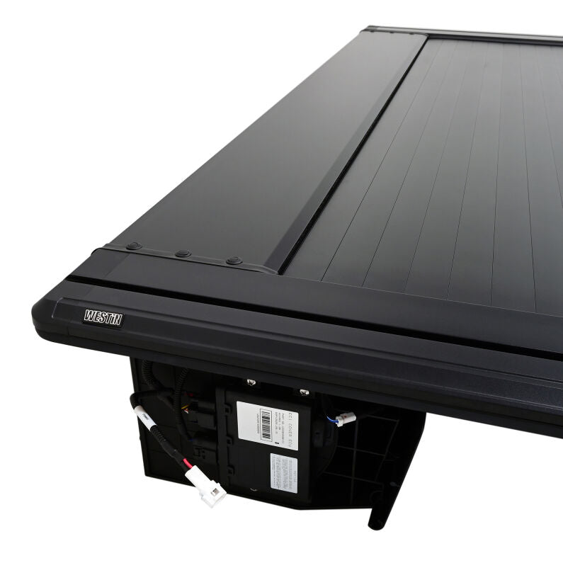 Westin 20-26 GM Silverado/Sierra 2500/3500 6.5ft Bed Electric Retractable Tonneau Cover - Black