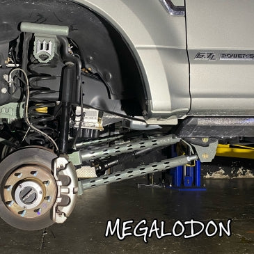 WICKED 17+ FORD F-250/350 SINGLE REAR WHEEL TRACTION BARS 0-8" LIFT