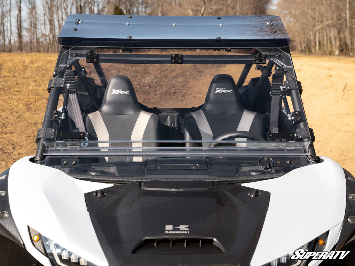SuperATV Kawasaki Teryx KRX 1000 Flip Windshield