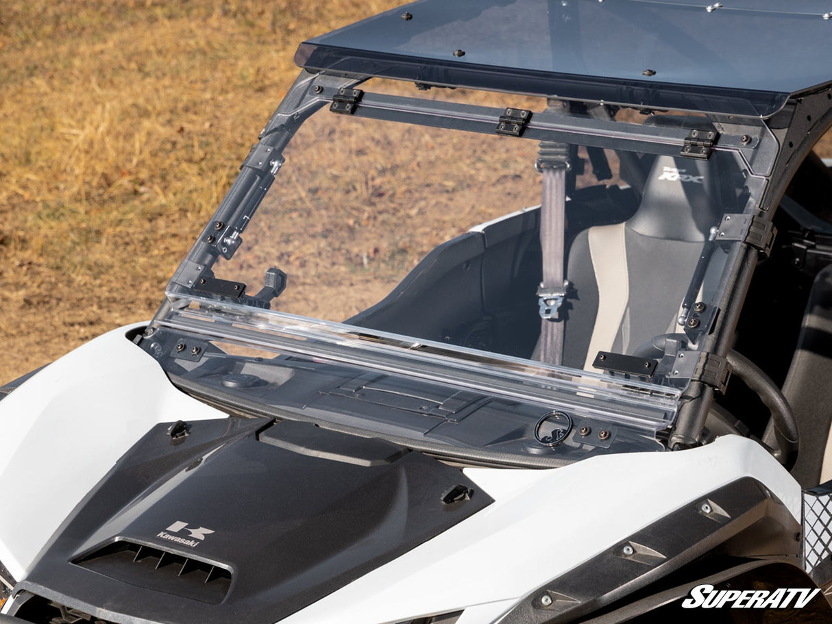 SuperATV Kawasaki Teryx KRX 1000 Flip Windshield