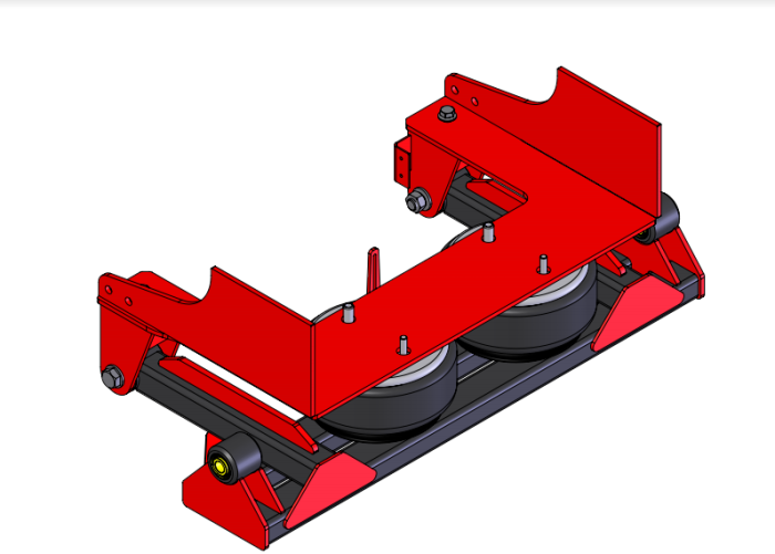 Kelderman F650 General Medium Duty 2-Stage Rear Air Suspension
