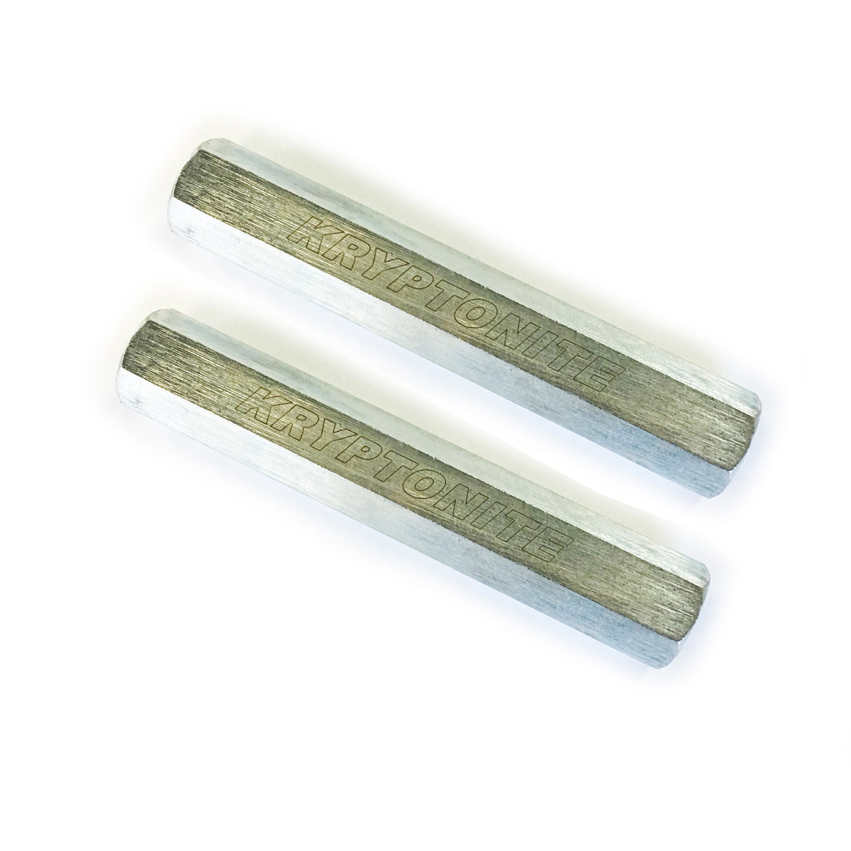 Kryptonite Solid Steel Tie Rod Sleeves Zinc Plated for 2001–2010 Chevy/GMC HD Trucks