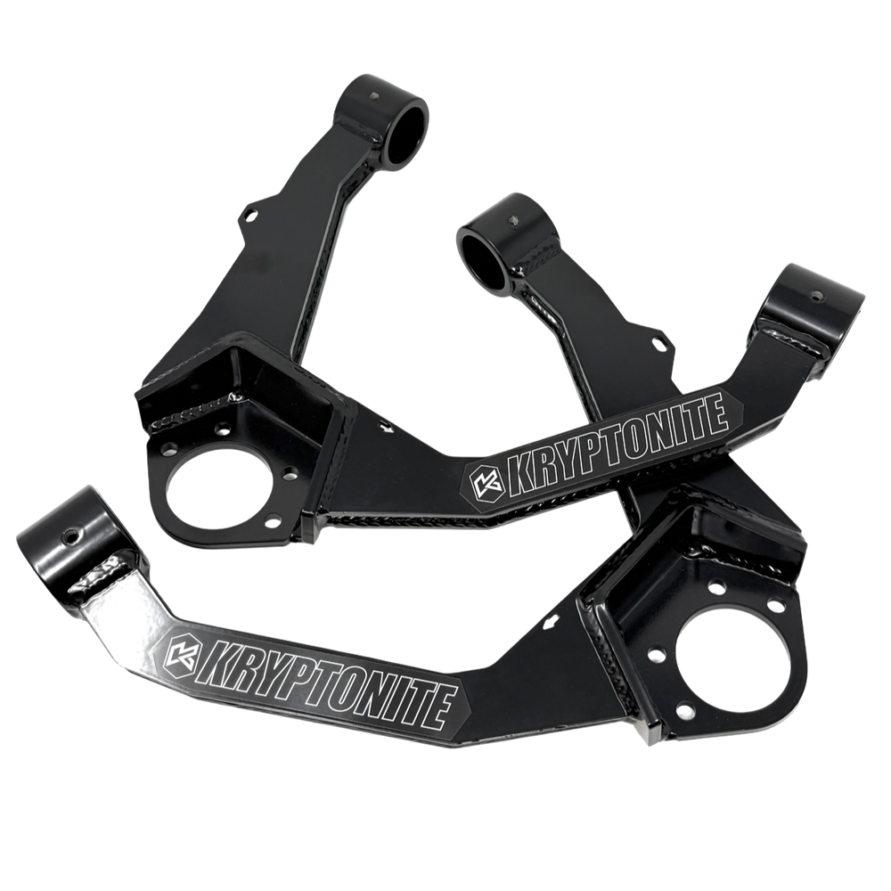Kryptonite Upper Control Arm Kit for 1/2 Ton 6-LUG Chevy/GMC Trucks 2007–2018