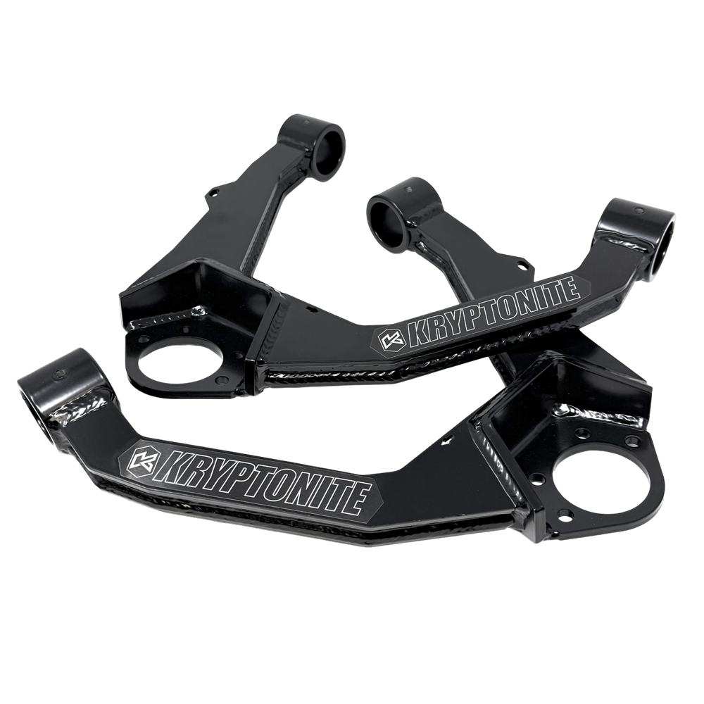 Kryptonite Stage 3 Leveling Kit with Fox Shocks for 2014–2018 1/2 Ton 6-LUG Chevy/GMC Trucks