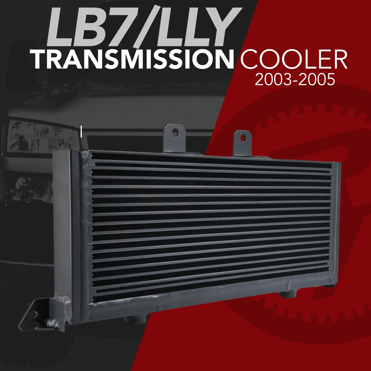 FLUIDYNE HEAVY DUTY TRANSMISSION COOLER - 03-05 LB7/LLY DURAMAX