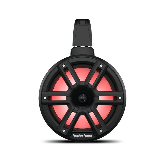 Rockford Fosgate M2 8in. Color Optix 2-Way Horn Loaded Wake Tower Speakers (Pair) - Black