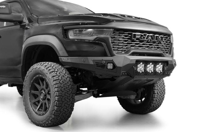 Addictive Desert Designs 2025+ Ram RHO Bomber Front Bumper - 3 Baja Designs LP6