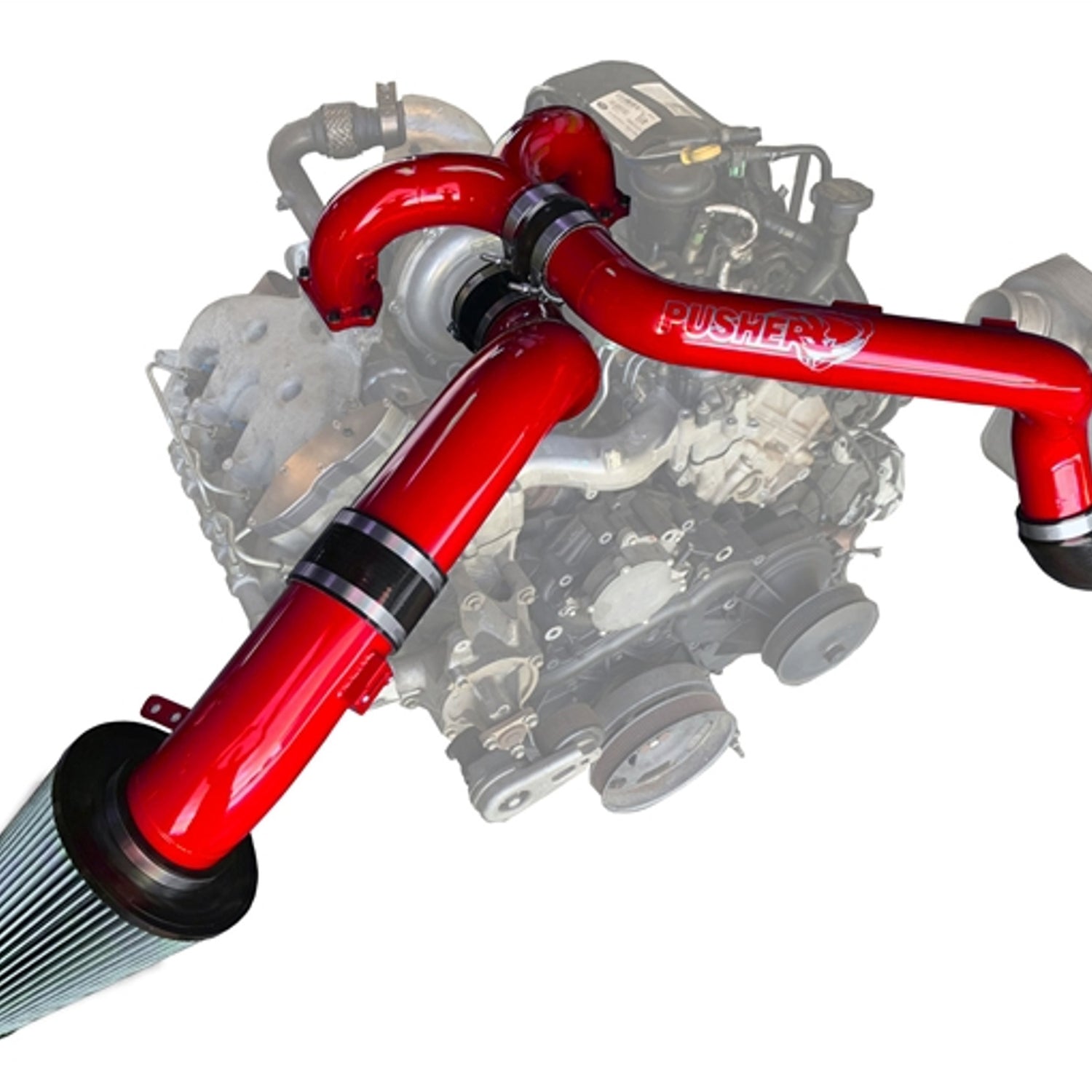 Pusher Intake System 2015-16 Ford F250/350 6.7L Powerstroke