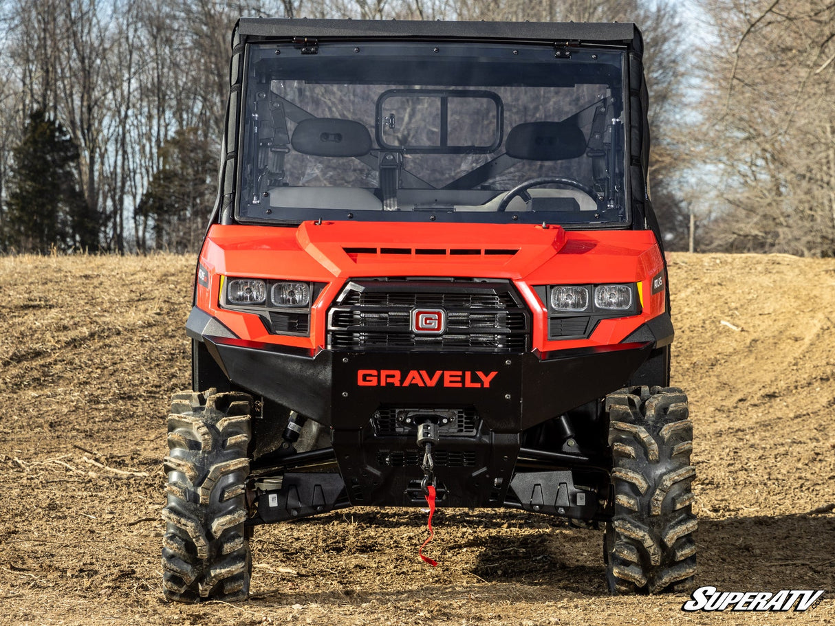 SuperATV Gravely Atlas JSV Scratch-Resistant Flip Windshield