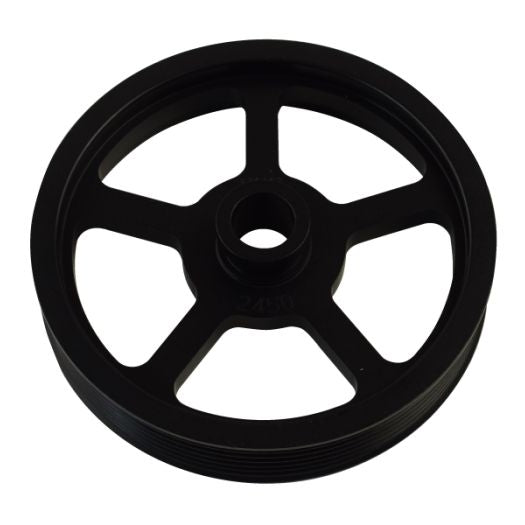 Pulley — 6.0" 6‑Rib Serpentine — P‑Pump