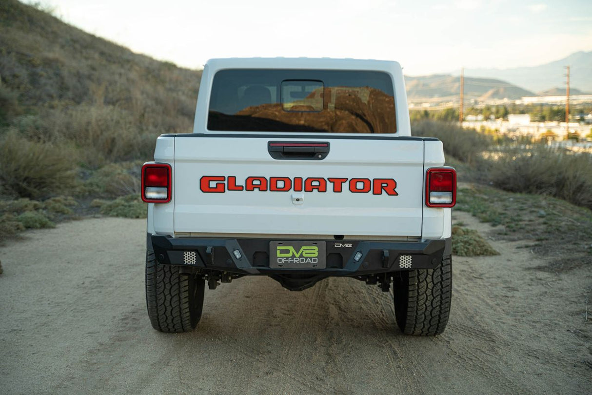 DV8 Offroad 20-23 Jeep Gladiator JT MTO Series Rear Bumper