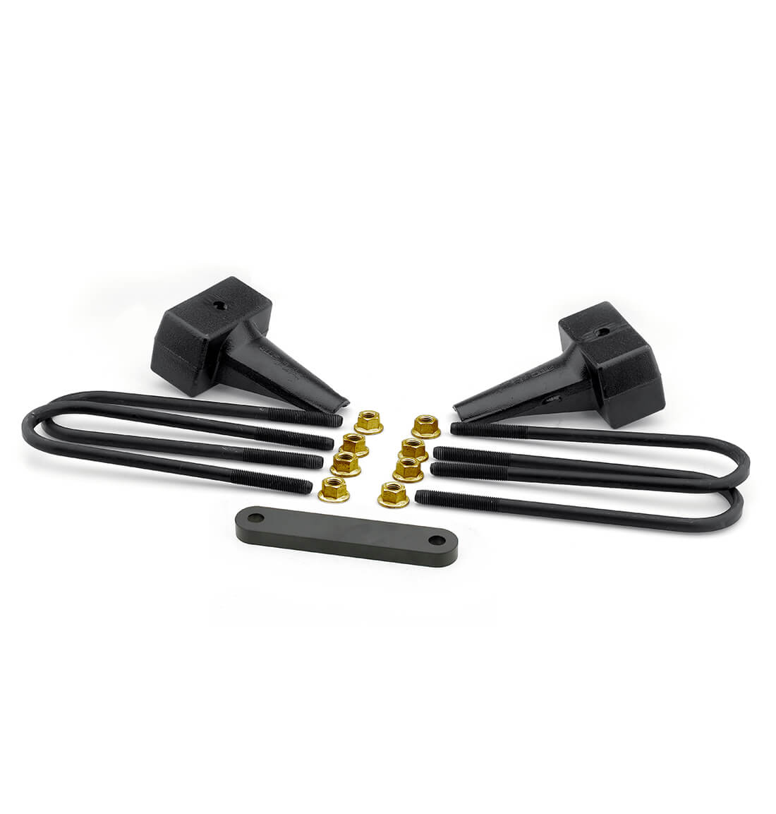 ReadyLIFT 66-2014 - 2011-2016 Ford F250/F350/F450 4'' Flat Rear Block Kit with Carrier Bearing Spacer for 2 Piece Drive Shaft