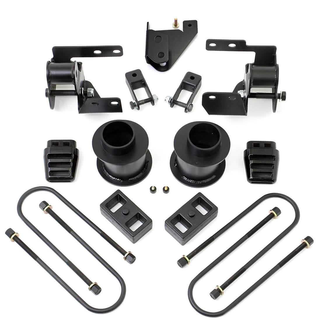 ReadyLIFT 69-1342 - 2013-2019 Dodge/Ram 3500 4.5'' Front with 2.0'' Rear SST Lift Kit with Track Bar Bracket