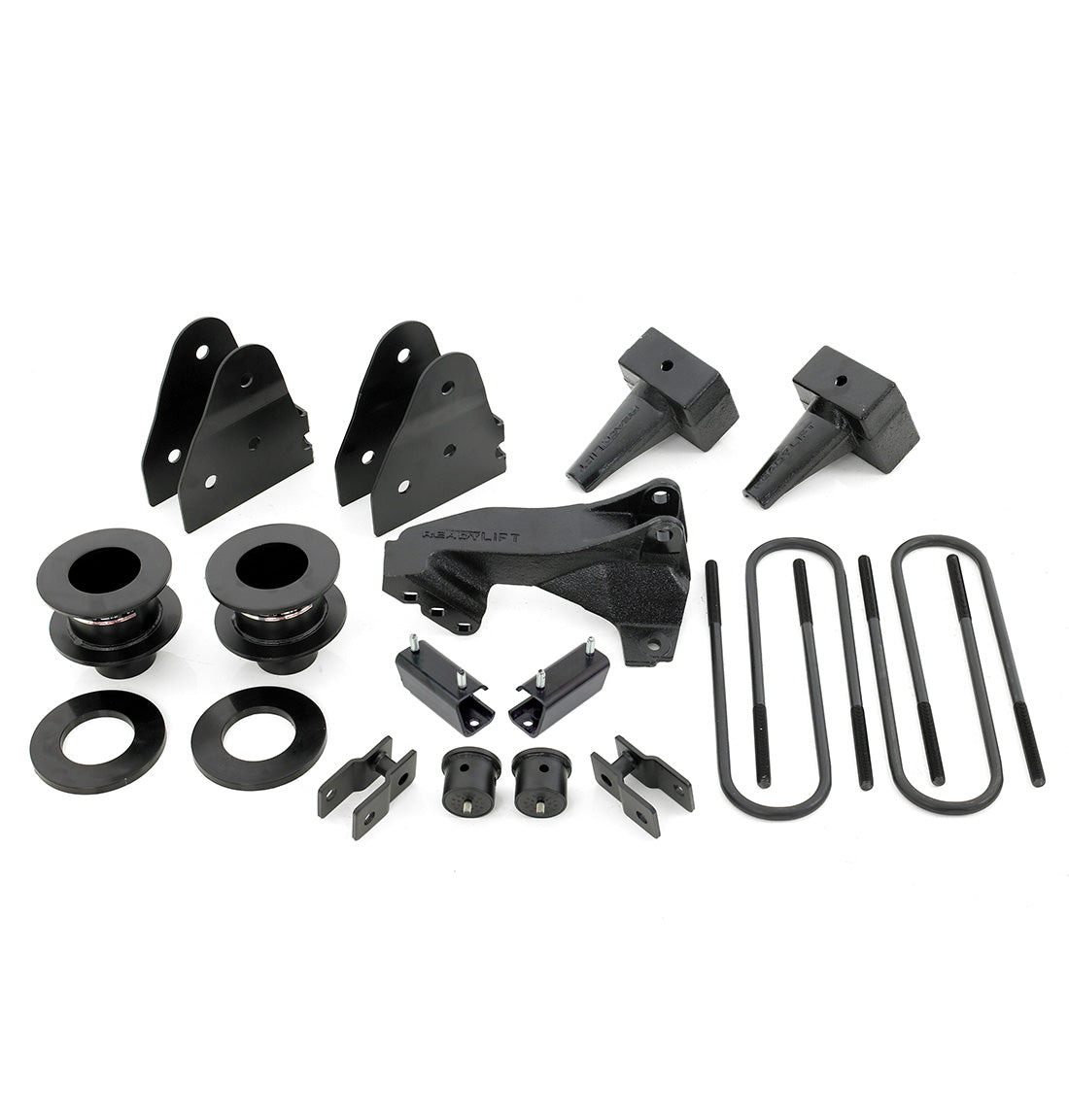 ReadyLIFT 69-2736 - 2017-2022 Ford F250/F350 3.5'' SST Lift Kit with 4'' Flat Blocks for 2 Piece Drive Shaft without Shocks