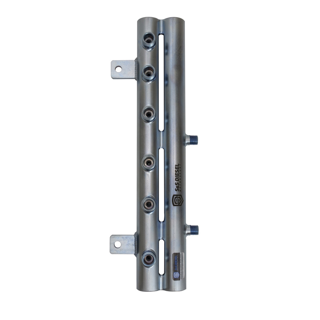 S&S Diesel Double-Barrel Fuel Rail for 2007–2018 Ram 2500/3500 6.7L Cummins