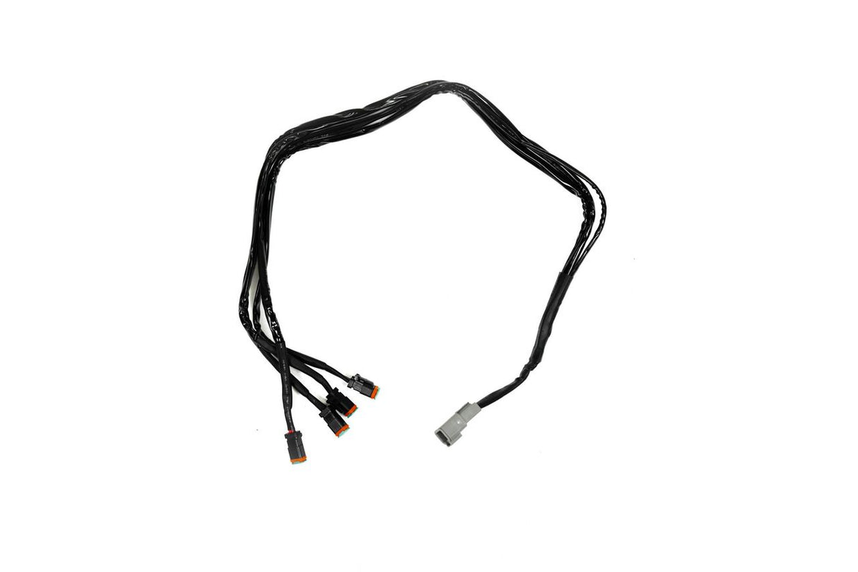 DV8 Offroad Universal 4-Way 1-DTP to 4-DTP Plug Harness - 15ft