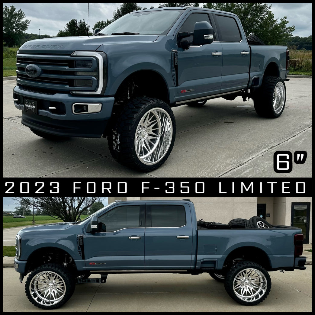 2023+ FORD F-250/350 7" SUSPENSION LIFT FOX RESERVOIR SHOCK UPGRADE (SET OF 4)