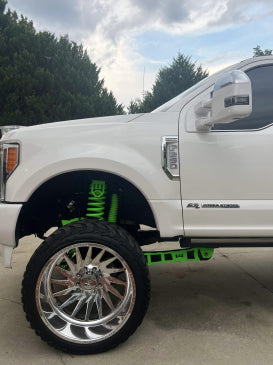 Wicked MFG 2005+ Ford Superduty Radius Arm Armored Plating W/LOGO